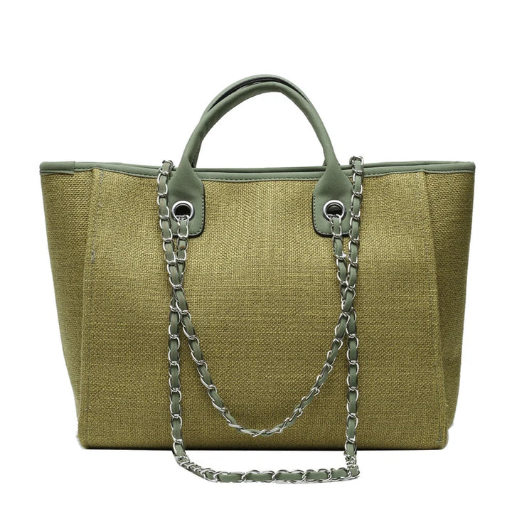 Large Canvas Tote Women’s Travel Handbag