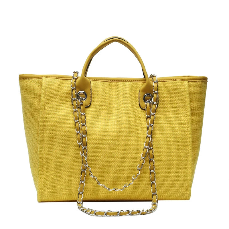 Large Canvas Tote Women’s Travel Handbag