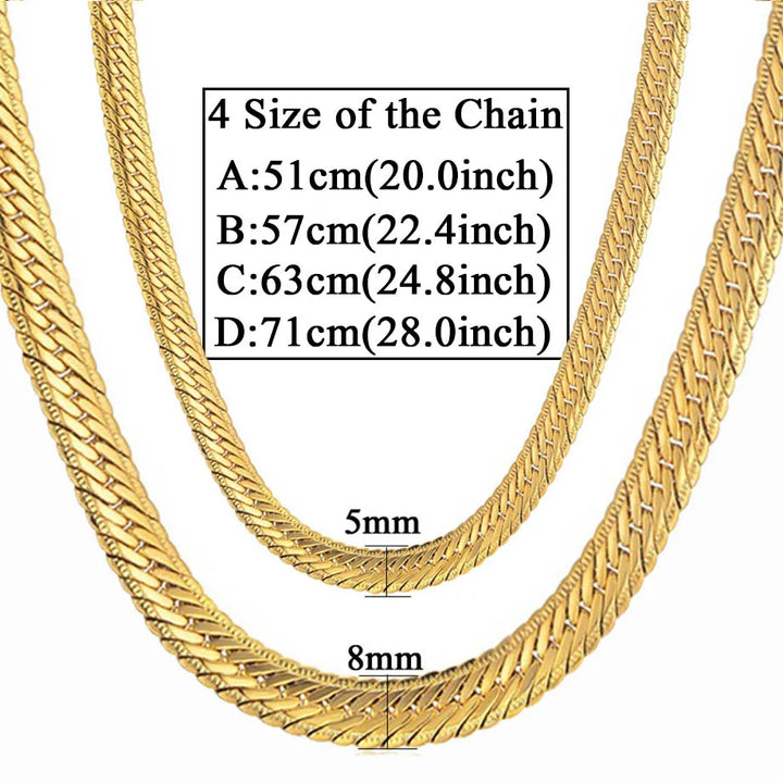 Snake Gold Chain