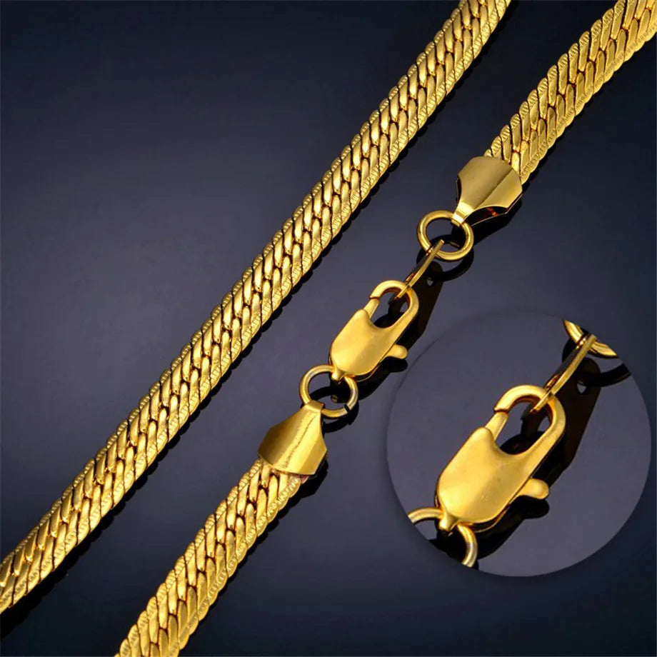 Snake Gold Chain
