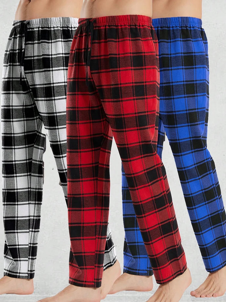 Men’s Plaid Sleep Bottoms