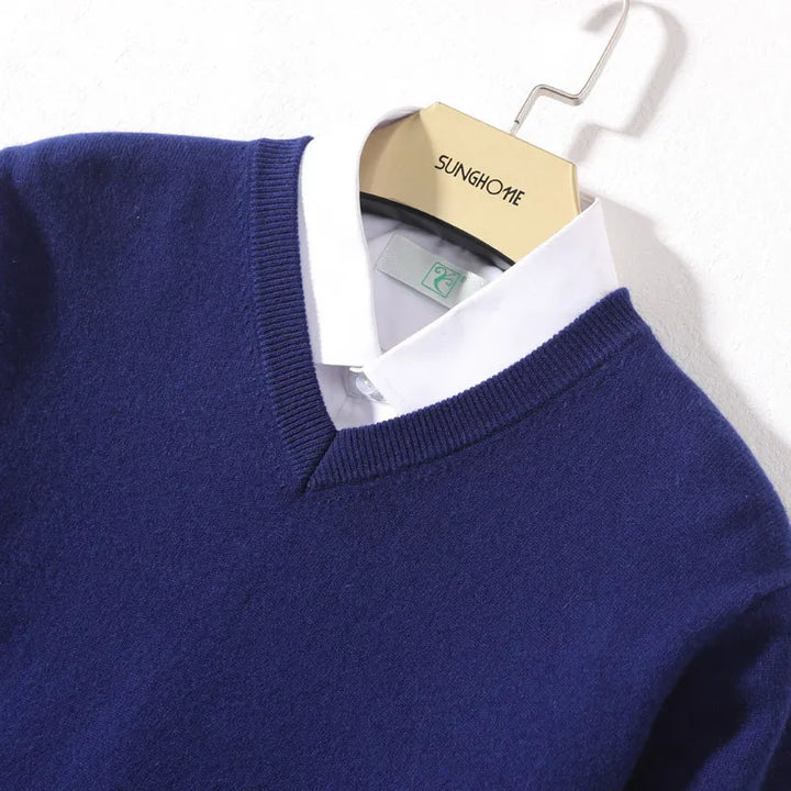 Men's Cashmere Cotton Sweater