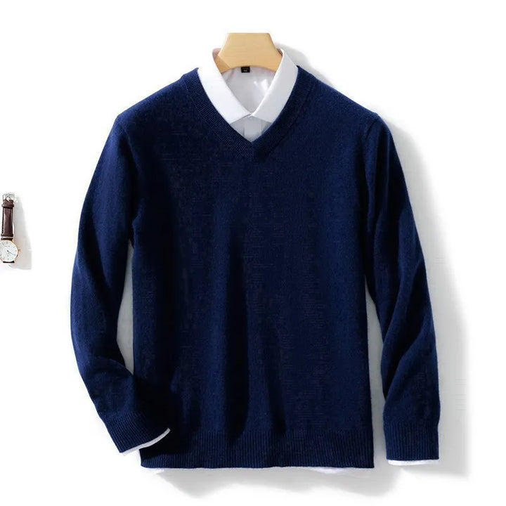 Men's Cashmere Cotton Sweater