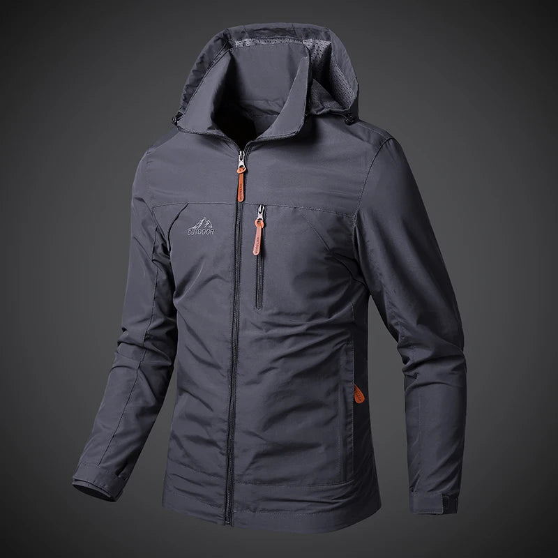 Hooded Windbreaker Outdoor Jacket