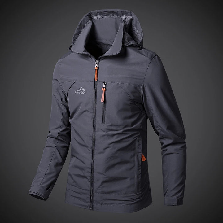 Hooded Windbreaker Outdoor Jacket