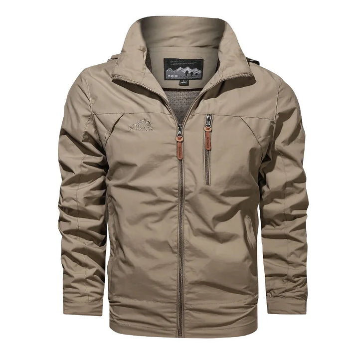 Men’s Outdoor Waterproof Jacket with Hood