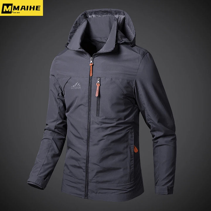 Hooded Windbreaker Outdoor Jacket