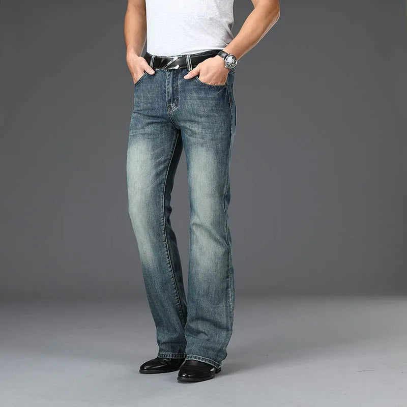Denim Flared Jeans