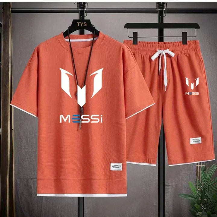 Men’s Summer Sports Set Messi Print