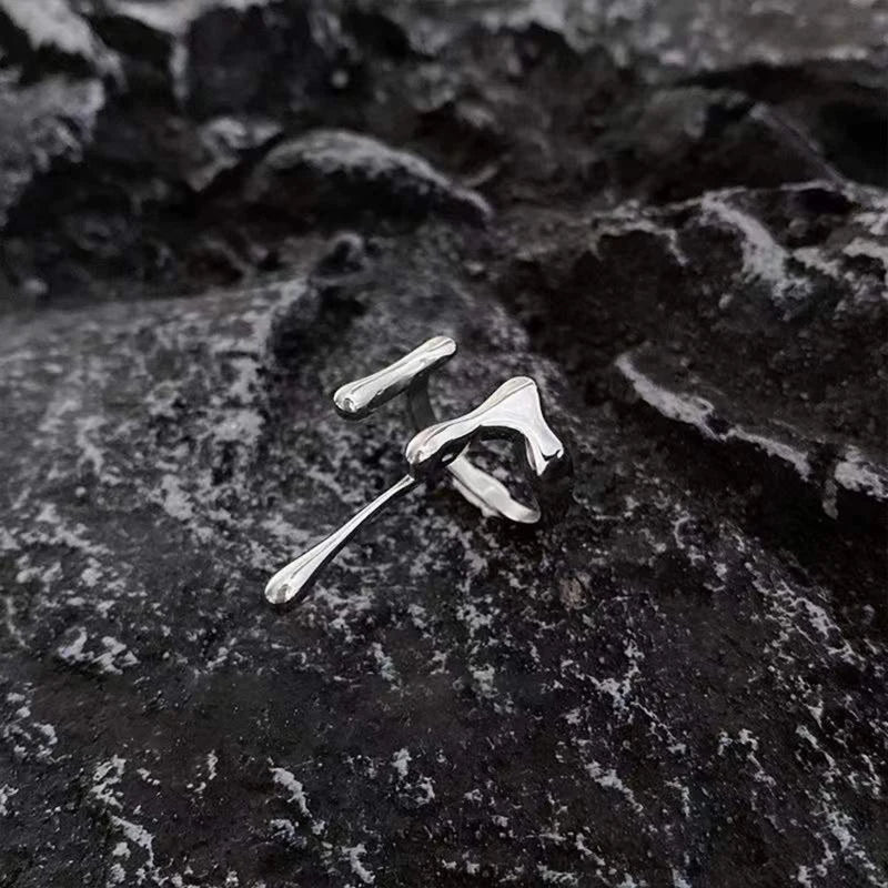 Adjustable Chunky Punk Ring Bold Unisex Style