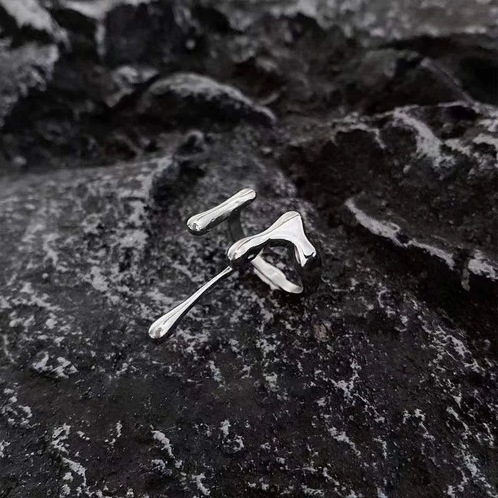 Adjustable Chunky Punk Ring Bold Unisex Style