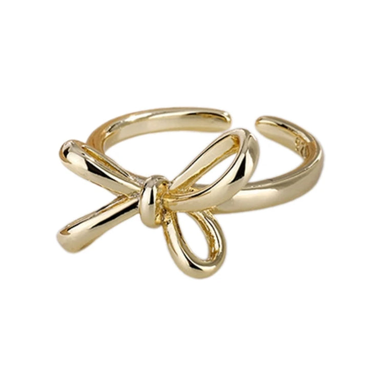 Adjustable Bow Knot Ring