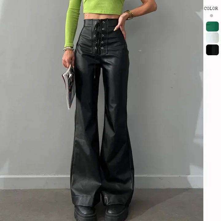 Slim Fit Leather Pants Women’s Fall/Winter