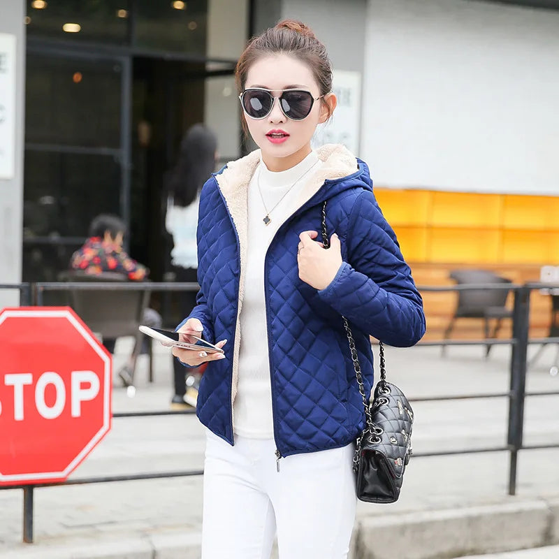 Warm Winter Parka Women’s Velvet Coat