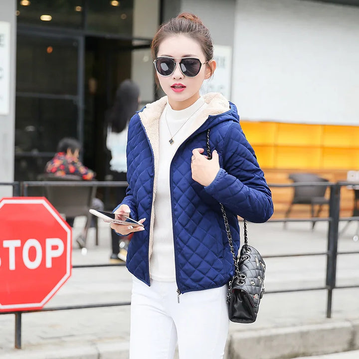 Warm Winter Parka Women’s Velvet Coat