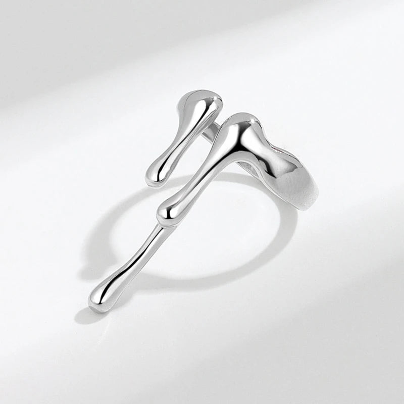 Adjustable Chunky Punk Ring Bold Unisex Style