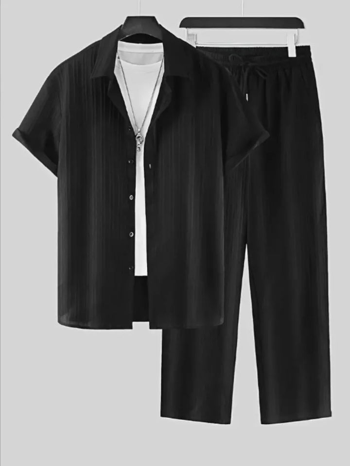 Men’s Summer 2-Piece Set Top & Shorts