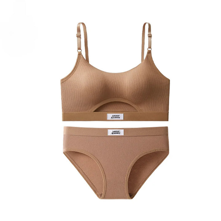 Seamless Bra & Panty Set Wireless, Comfy & Sexy