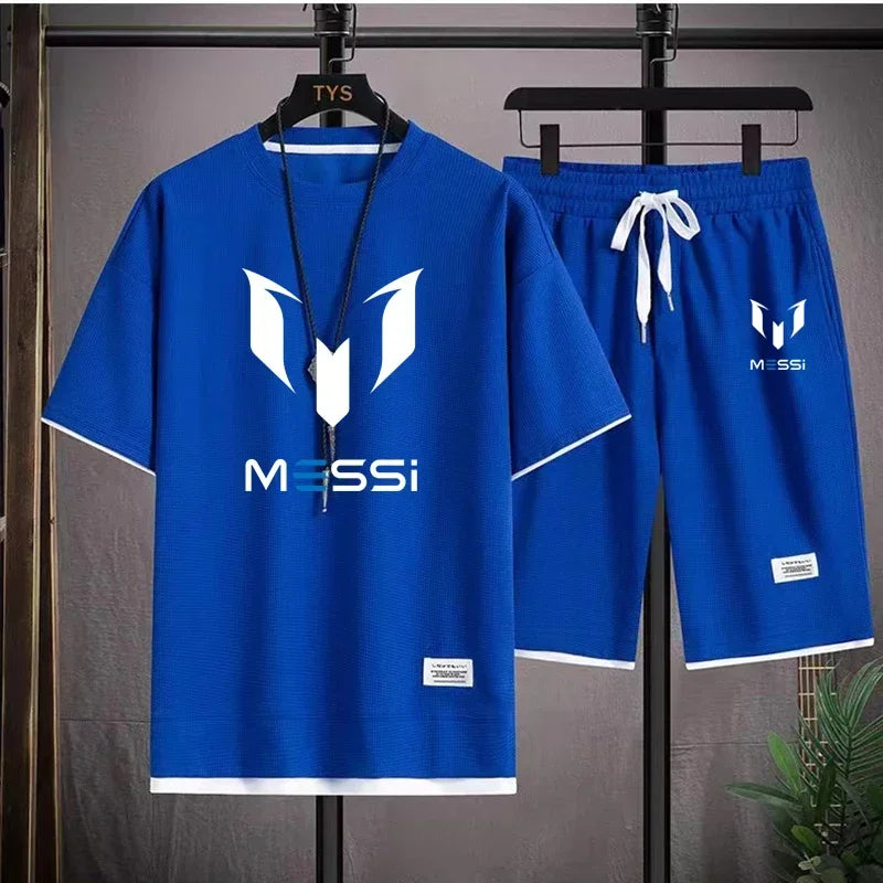 Men’s Summer Sports Set Messi Print