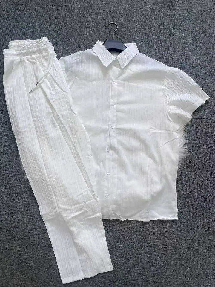 Men’s Summer 2-Piece Set Top & Shorts