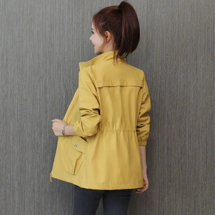 Elegant Windbreaker Slim Fit Jacket