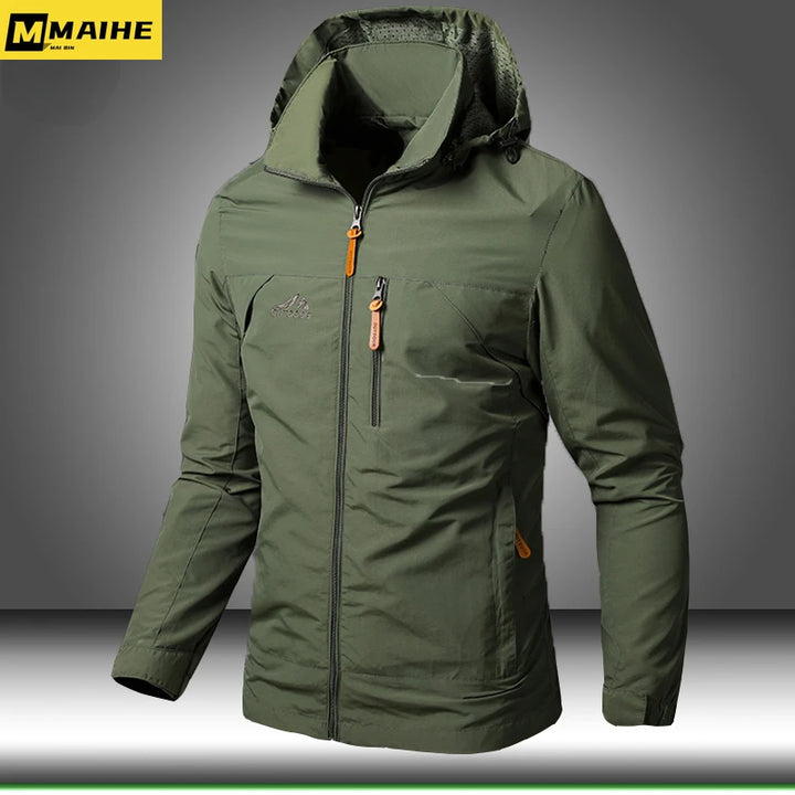 Hooded Windbreaker Outdoor Jacket