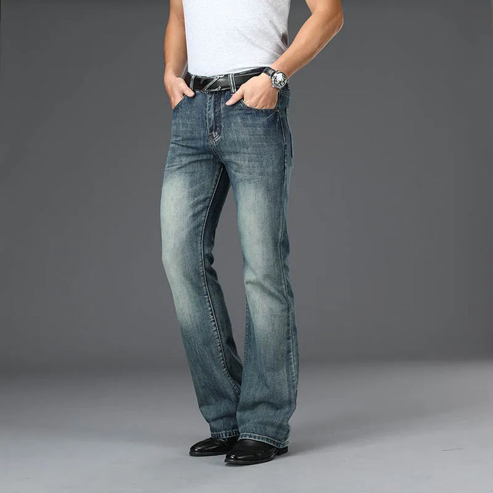 Denim Flared Jeans