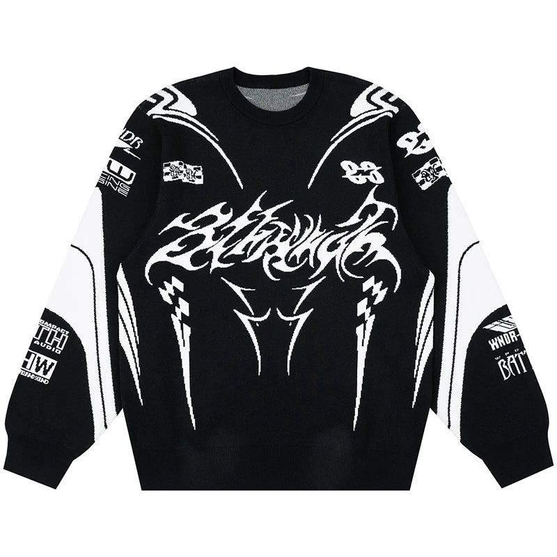 Men’s Korean Harajuku Oversized Sweater