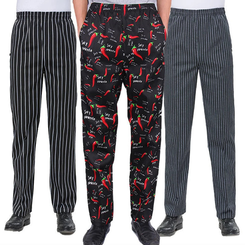 Men’s Restaurant Chef Bottoms Cool & Comfy 2025