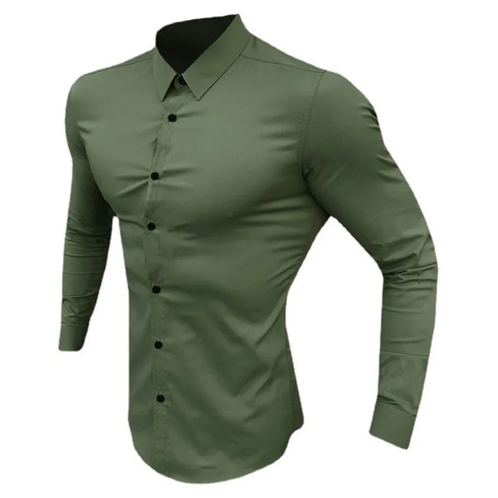 Men’s Smart Casual Tuxedo Dress Shirt