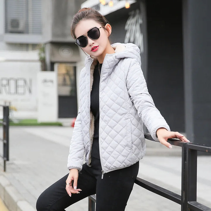Warm Winter Parka Women’s Velvet Coat