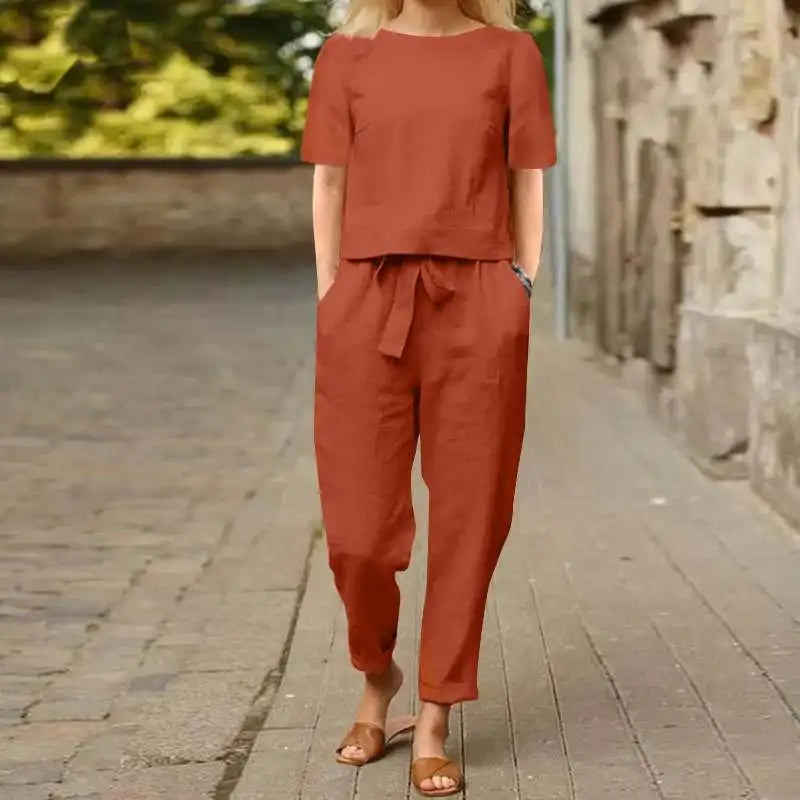 Women’s Linen Co-Ord Set