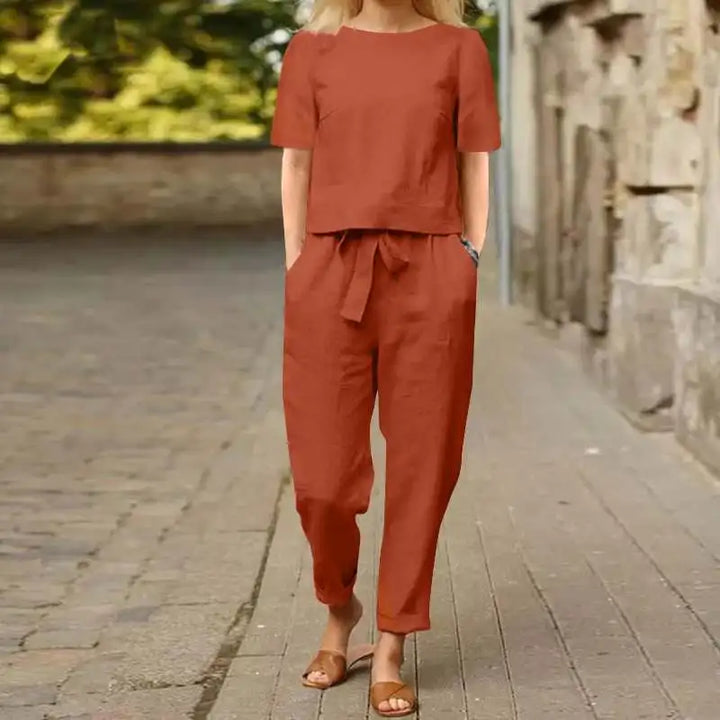 Women’s Linen Co-Ord Set