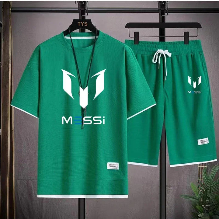 Men’s Summer Sports Set Messi Print