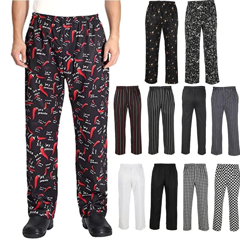 Men’s Restaurant Chef Bottoms Cool & Comfy 2025