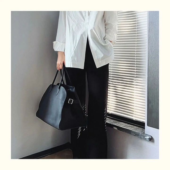 Women’s PU Pouch Bag Retro Tote & Shoulder