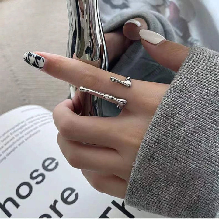 Adjustable Chunky Punk Ring Bold Unisex Style