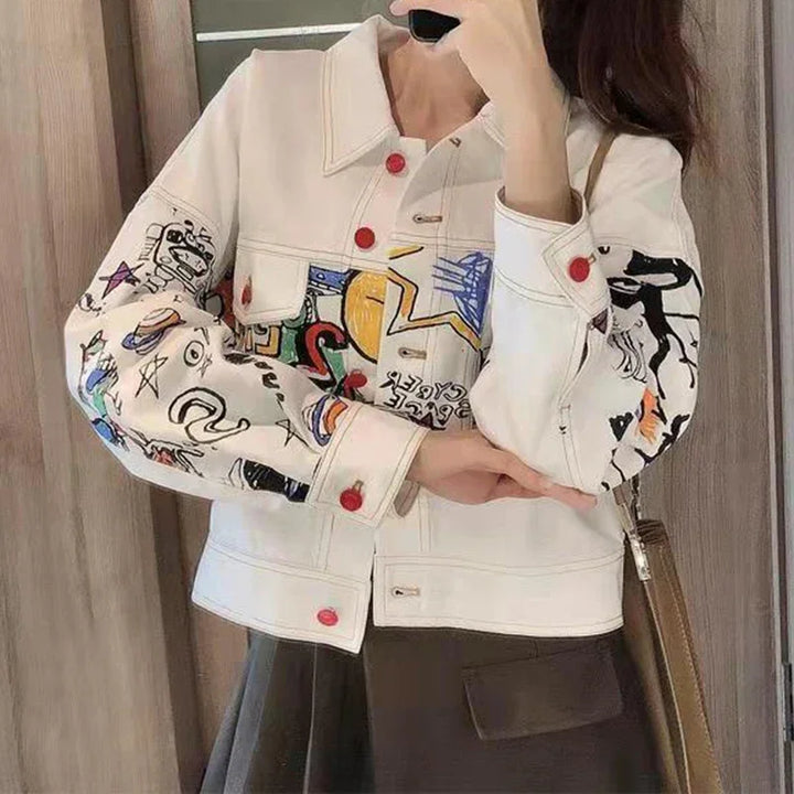 Short Denim Jacket Women’s Korean Streetwear