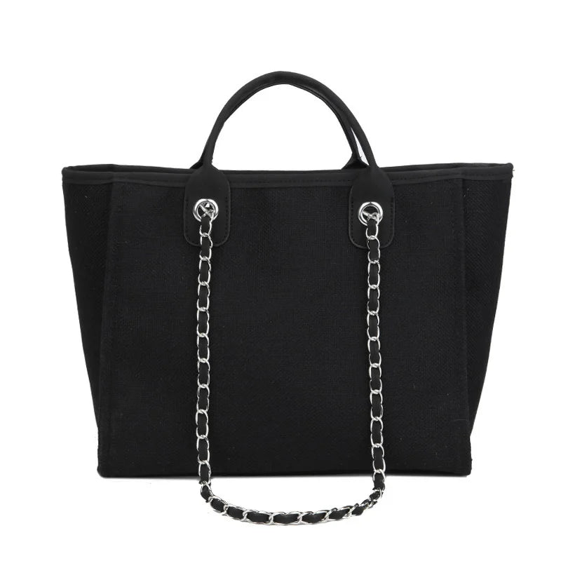 Large Canvas Tote Women’s Travel Handbag