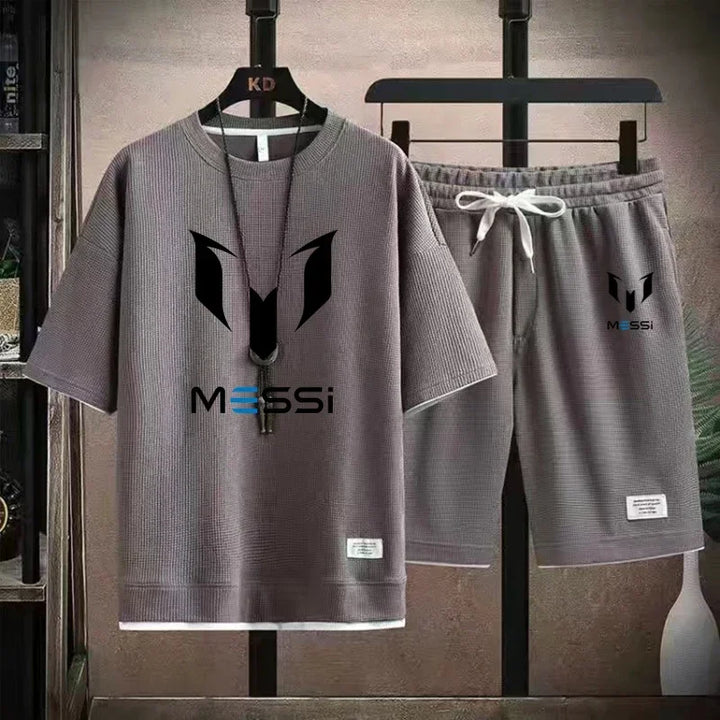 Men’s Summer Sports Set Messi Print