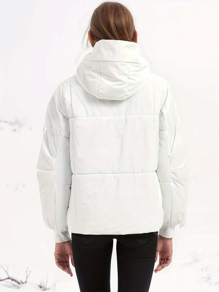 Hooded Zip-Up Winter Coat Women’s