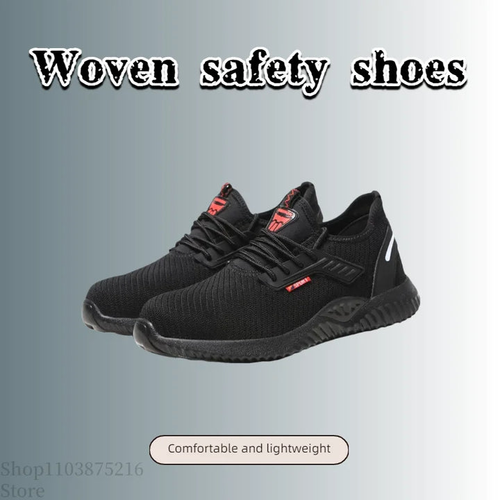 Safety Work Shoes Steel Toe Air Mesh Durable