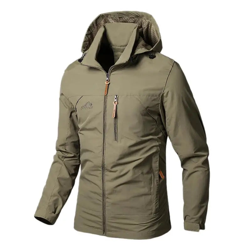 Hooded Windbreaker Outdoor Jacket