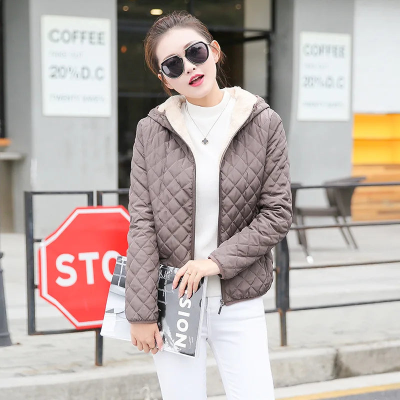 Warm Winter Parka Women’s Velvet Coat