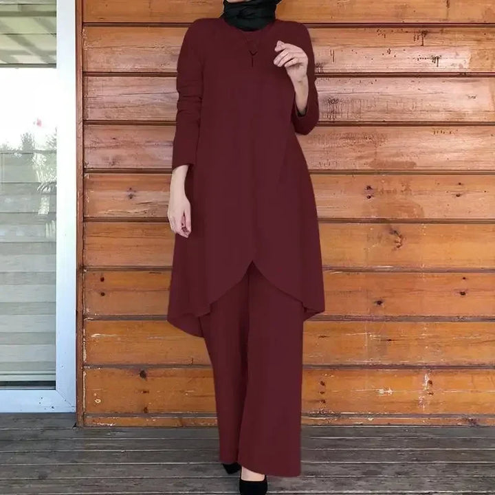 Muslim Women’s Modest Two-Piece Set 2025