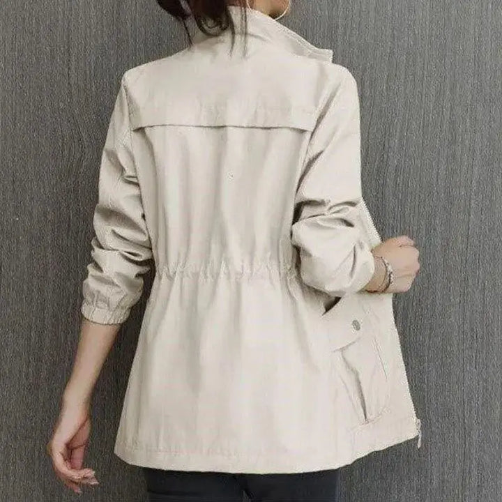 Elegant Windbreaker Slim Fit Jacket