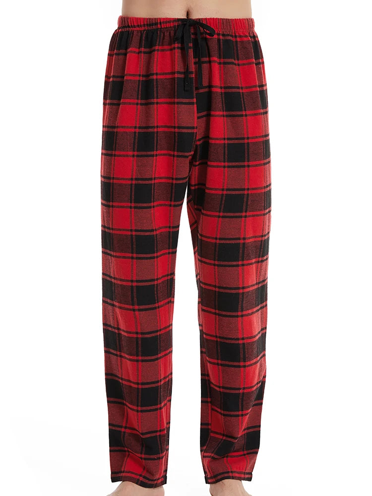 Men’s Plaid Sleep Bottoms