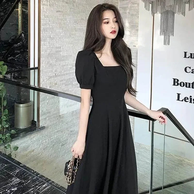 White Beaded Chiffon Gown All-Season Dress