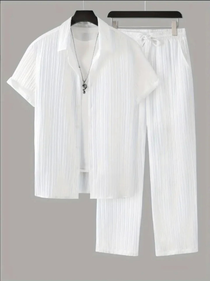 Men’s Summer 2-Piece Set Top & Shorts