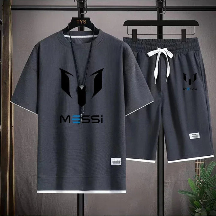 Men’s Summer Sports Set Messi Print